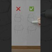 Don T Make This Beginner Mistake How To Draw Slim Waist Howtodrawanime Animetutorial