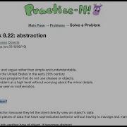 Java Practice It Self Check 8 22 Abstraction Constructors Point