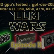 Arc A770 Mi50 7900 Xtx 9070 Xt RTX 5090 7more Gpt Oss 20b Linux Llama Cpp Vulkan Hip Sycl