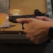 80P Builder Glock 48 Ported Barrel Slow Motion Recoil Examination