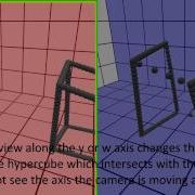 4D Hypercube Tesseract Game Test