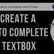 How To Create JQuery AutoComplete Textbox In ASP Net C 4 6 With Database