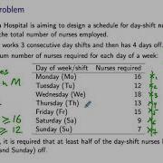 A Scheduling Problem
