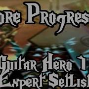 Score Progression Guitar Hero 1