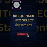 Insert Into Select Statement In SQL Codewithnd Sqlqueries Shorts Viral Trending