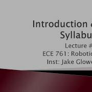 ECE 761 00 Introduction And Syllabus