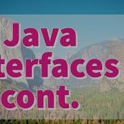 17 Java Interfaces Cont Java With Ali