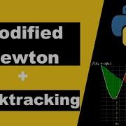 Modified Newton Method Backtracking Armijo Theory And Python Code Optimization Techniques 5