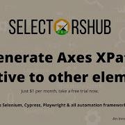 SelectorsHub Pro Auto Generate The Axes Based Xpath Relative To Other Element Xpath Plugin