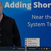 How To Add Programs Near System Tray Windows 10