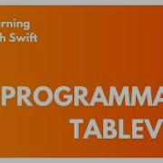 Creating Programmatic TableView In UIKit