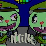 Milk But Fliqpy And Flippy They Sing It Friday Night Funkin Fliqpy Vs Flippy Cover Milk