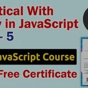 Practical With Array In JavaScript Part 5