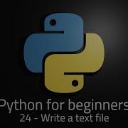 Python 3 Episode 24 Write A Text File