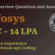 17 Infosys Java Interview Java8 Stream APIs Coding Question Answers
