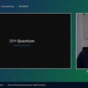 Q2B 2020 Warm Starting Quantum Optimization Stefan Woerner IBM Quantum