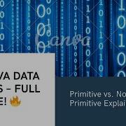 Java Data Types Primitive And Non Primitive Explained With Examples