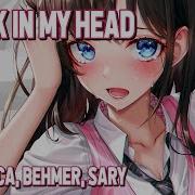 Nightcore Stuck In My Head Neptunica Behmer Sary Lyrics