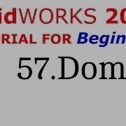 SolidWorks Tutorial For Beginners 57 Dome