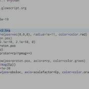 Quick Fix To Glowscript Electric Field Calculation