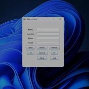AddressBook Java Development Project