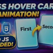 Amazing Card Hover Effect Using HTML CSS Beginner Friendly