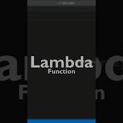 Lambda Function In Python Crazy Codes Python Tamil Python Tutorial Python Programming Trending