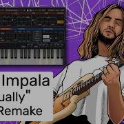 Tame Impala Eventually Instrumental Synth Remake