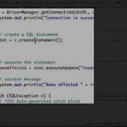JavaEE Web App 07 Database 5 SQL Delete Example
