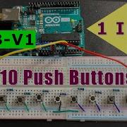 How To Use Up To 10 Push Button Switch With 1 Arduino Input Pin ANPB V1 RJT358