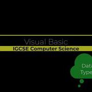 Visual Basic Data Types