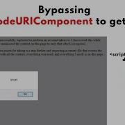 Bypassing EncodeURIComponent To Get XSS