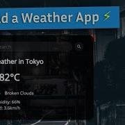 How To Build A Weather APP With Vanilla JavaScript Tutorial JavaScript For Beginner Js Project