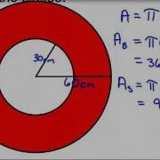 Area Of Shaded Region Concentric Circles
