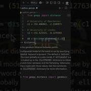 Python Distance Calculator In Few Lines Python Tech Programming
