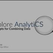 Combining Data With Explore Analytics