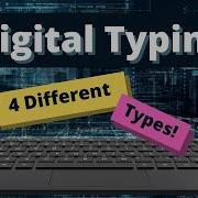 Digital Typing Sound Effect