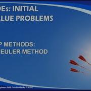 CHP9V2 ONE STEP METHODS EXPLICIT EULER METHOD