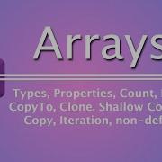 C Interview Questions Answers Array CopyTo Vs Clone Methods Of An Array Object