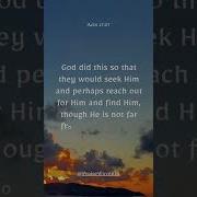 God S Desire Revealed Acts 17 27