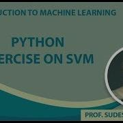 Python Exercise On SVM