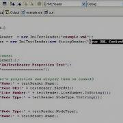 Lesson6 XMLTextReader Example Pt 1