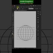 How To Create Wireframe Globe In Illustrator Adobe Illustrator Tutorial Shorts Logo