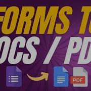 Google Forms To PDFs Docs Automation Step By Step Tutorial
