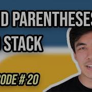 Valid Parentheses Balanced Brackets Python3 Walkthrough Solution