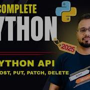 Python Tutorial In Hindi 34 GET POST PUT PATCH DELETE In API
