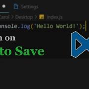 VS Code Turn On Auto Save