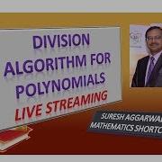 Division Algorithm For Polynomials