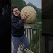 WORLD RECORD Bounce Giant Rubber Band Ball 165m Drop