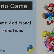 Some Additional Functions Mario Game In Python 32